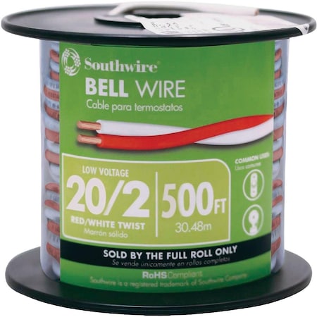Southwire 500 Ft. 20AWG Bell Wire 701026632
